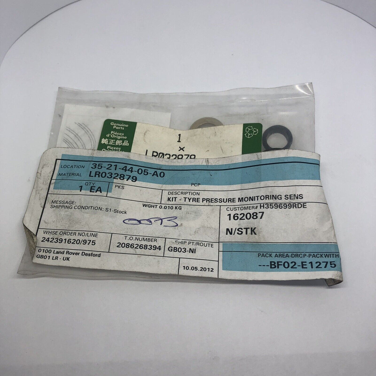 Range Rover Evoque Tyre Repair Kit LAND ROVER TIRE