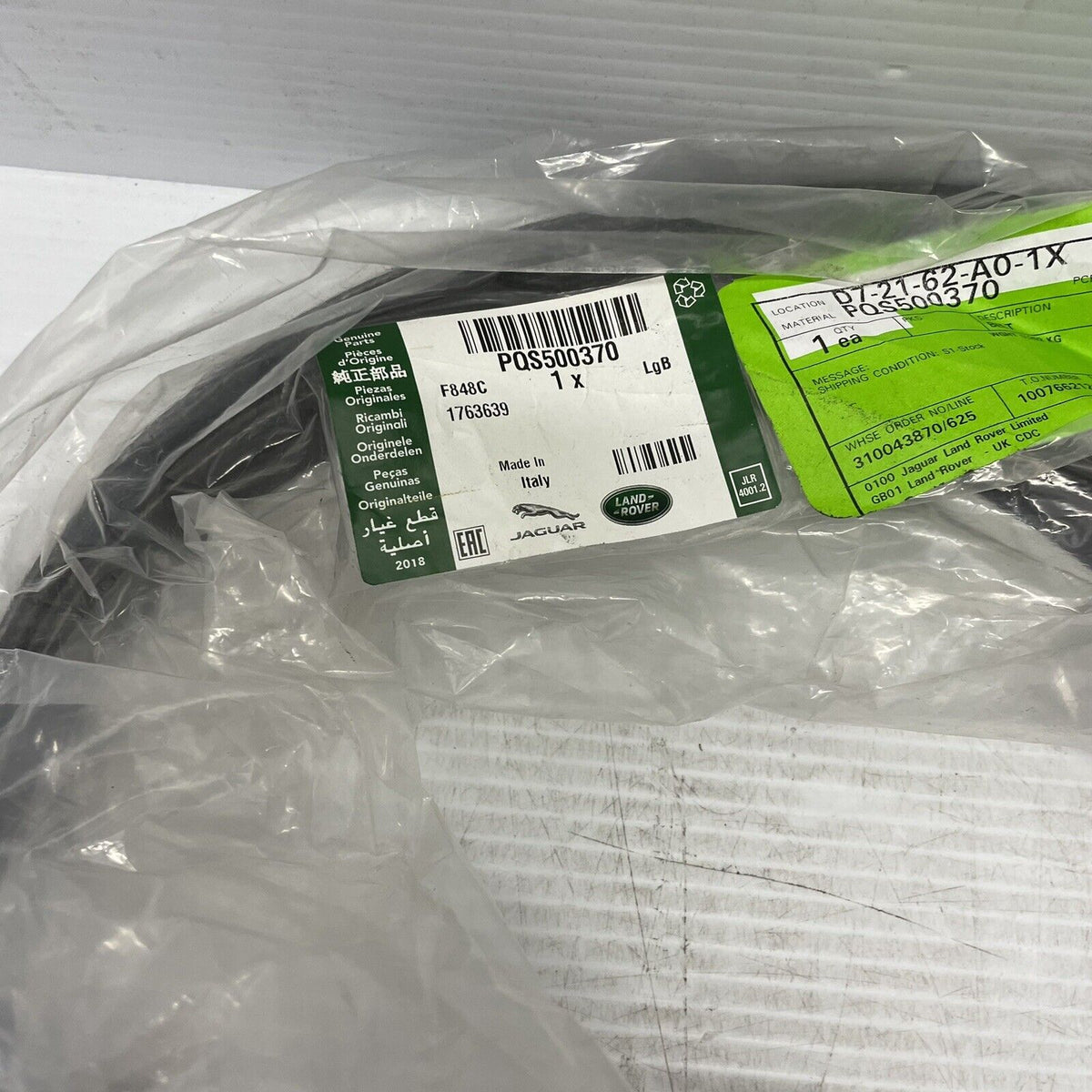 Genuine Land Rover Discovery 3 Sport Belt PQS500370 Genuine Parts Ltd