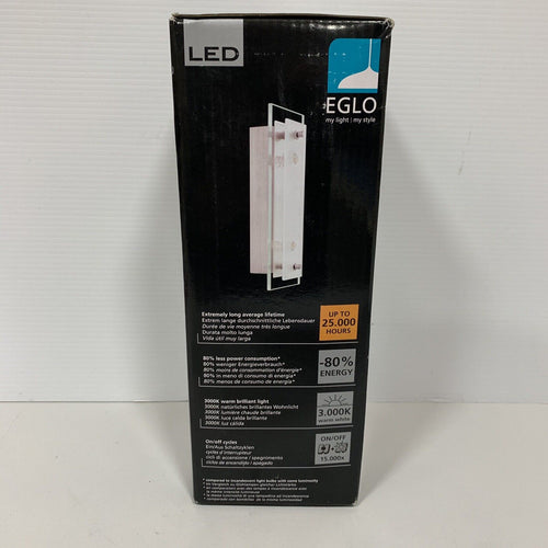 Genuine Eglo wall/ceeling LED FRES 2 chrome, LED max. 2X5,4W