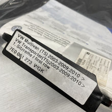 Load image into Gallery viewer, VW Transporter T5 T6 Floor Mat Rear Black 7E0061273WGK 2010-2019