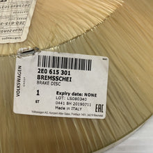 Load image into Gallery viewer, Front Brake Disc (Pair) 2E0615301 New Genuine part