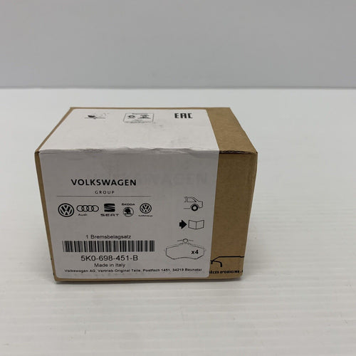 Genuine Audi A1/A3 Rear Brake Pads 5K0698451B