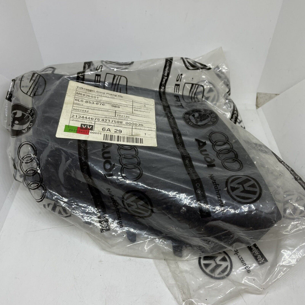 Right Radiator Grille Piece Seat Ibiza 6L 2002-10 6L0853676 9B9 New Genuine Seat