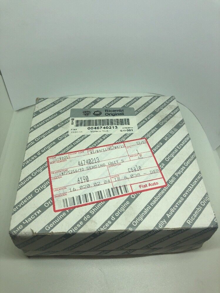 Genuine Fiat Wheel Speed Sensor Front Right Brand New 46740213