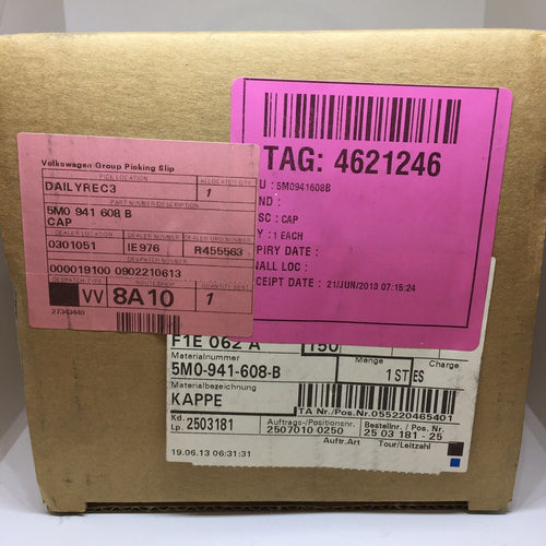 Genuine Cover cap for dipped headlight left Volkswagen Golf Plus 5M 5M0941608B