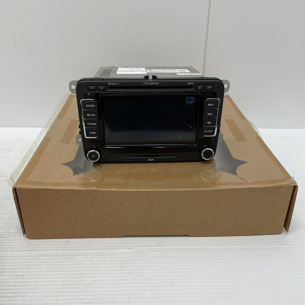 Genuine Skoda Navigation Unit Satin Black 3T0035680AWHS