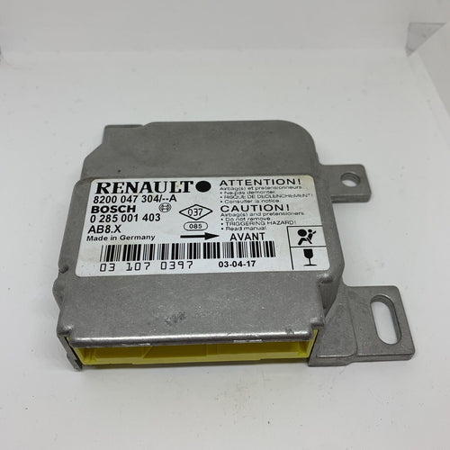 GENUINE AIRBAG COMPUTER RENAULT 8200047304