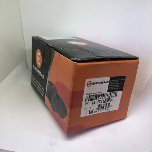 Eurorepar Front Brake Pads Kit Alfa Romeo Mito Fiat 500 Punto Peugeot Bipper
