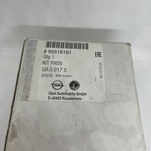 Load image into Gallery viewer, Front Brake Pad Ser 276mm Discs for Vauxhall Astra J 2009-16 95516191 Genuine OE