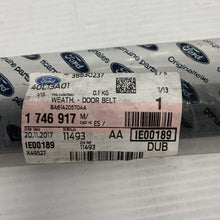 Load image into Gallery viewer, Genuine Ford Fiesta MK7 O/S Front Door Belt Weatherstrip 1746917