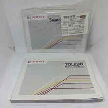 Load image into Gallery viewer, Genuine Seat Toledo Handbook with Sound System Manual and Cover 6JA012003B