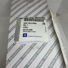 Load image into Gallery viewer, GENUINE VAUXHALL COMBO D 1.3 1.6 2.0 CDTi   DIESEL  FUEL FILTER      95514995
