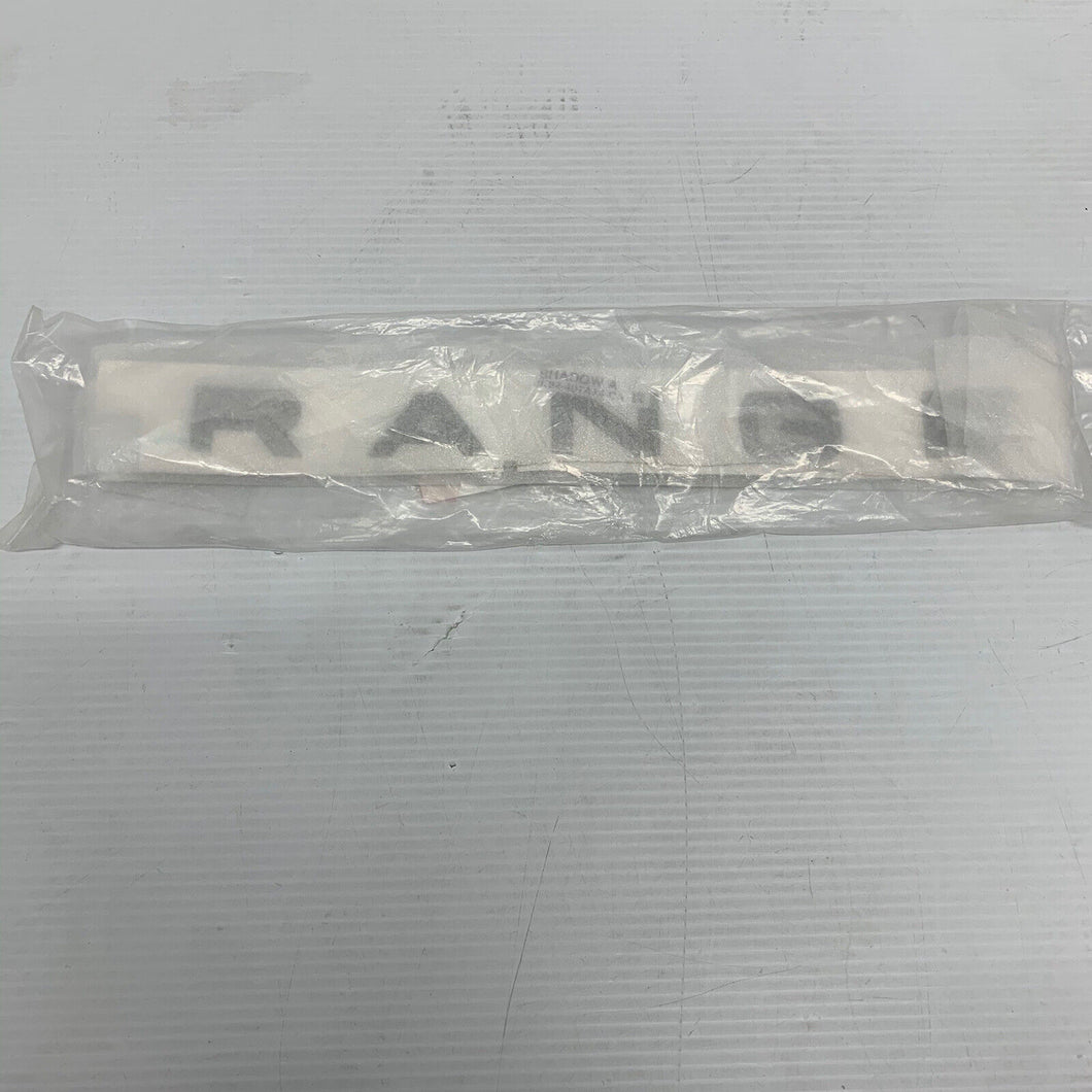 Decal Rear Genuine Range Rover Sport 2018- 'Range' Atlas Grey LR106498