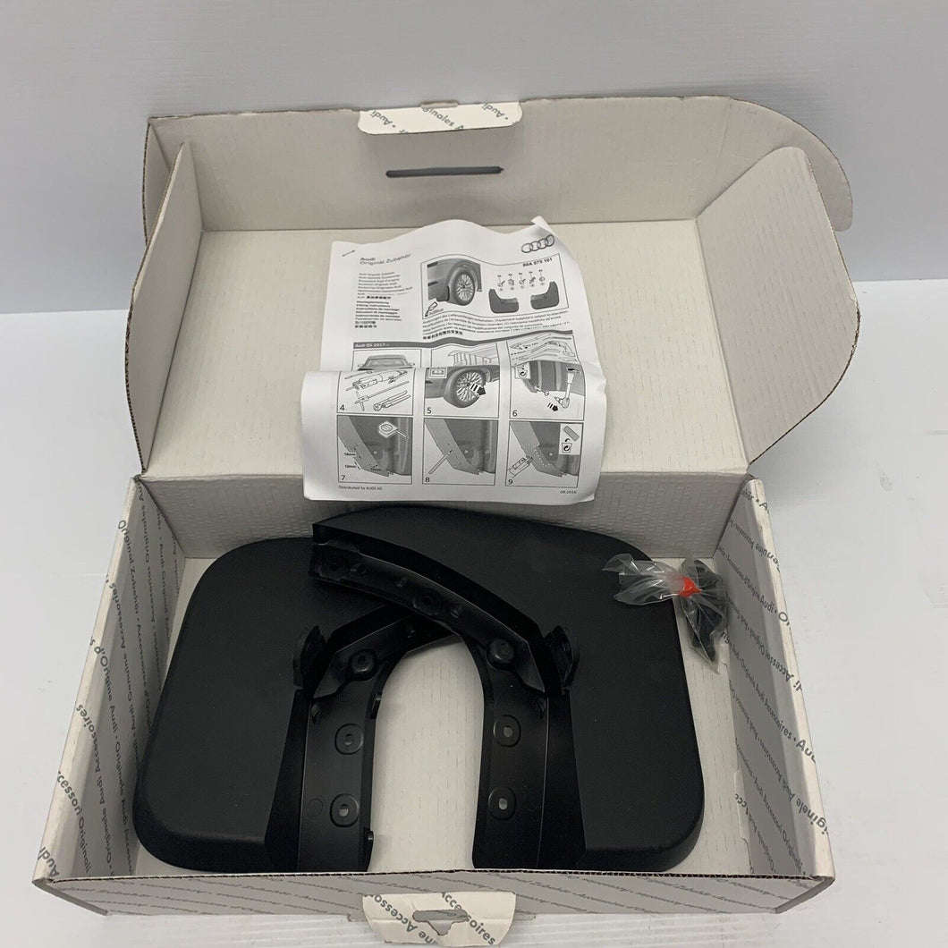 Genuine Audi Q5 2017-on accessory mud flaps (rear) 80A075101