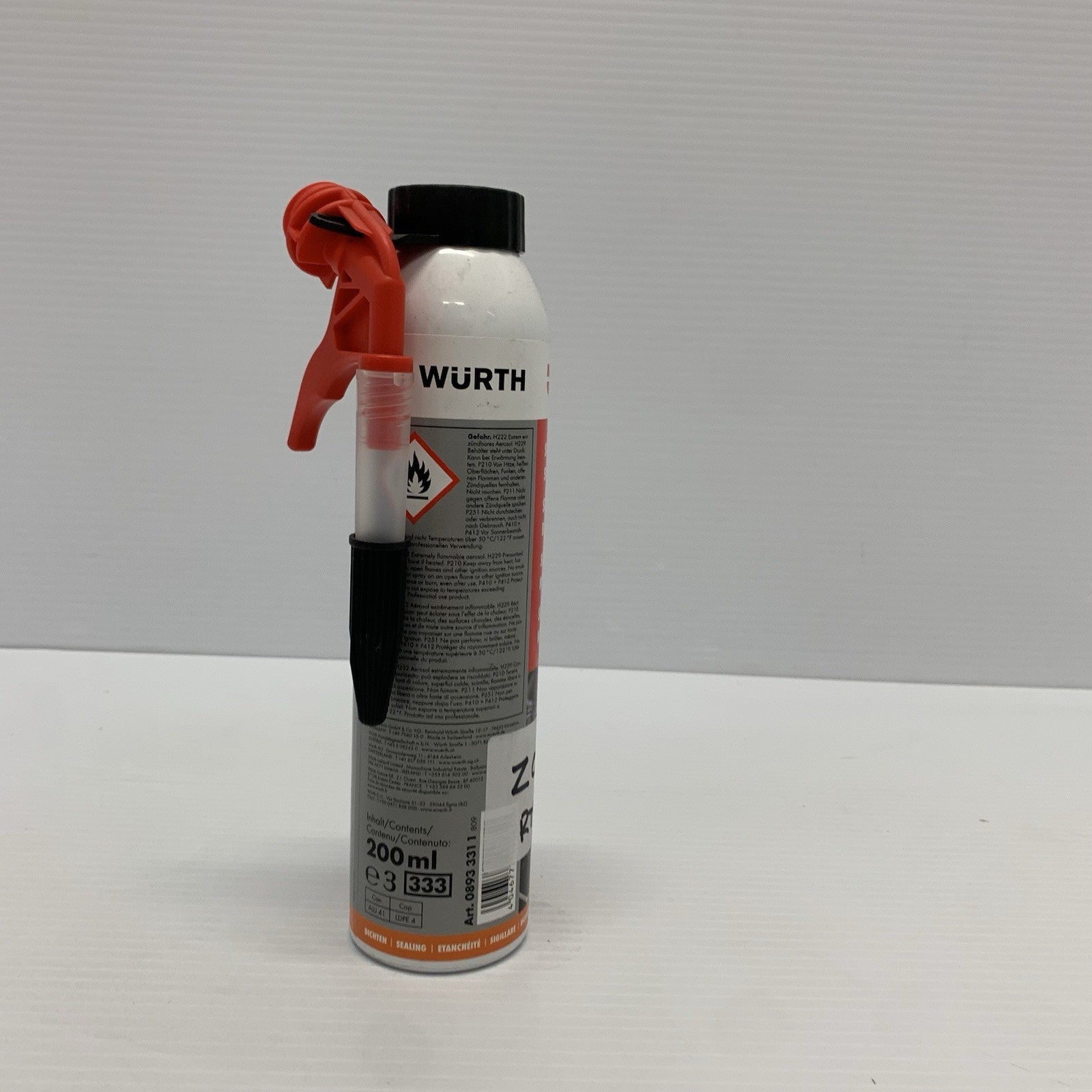 WURTH Super RTV Silicone Adhesive & Sealant Compound Black Colour 200m ...