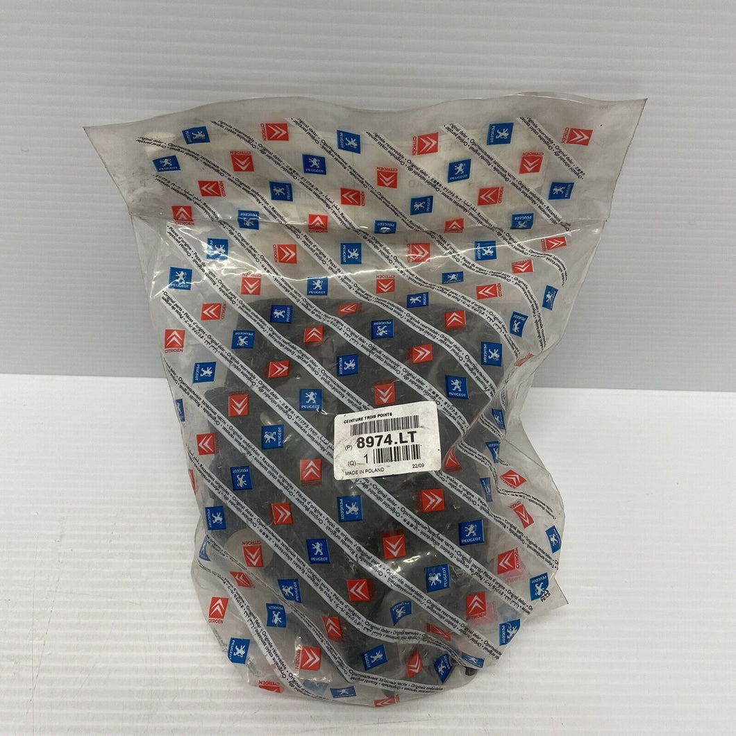 Genuine Citroen Peugeot Front Right Seat Belt 8974LT