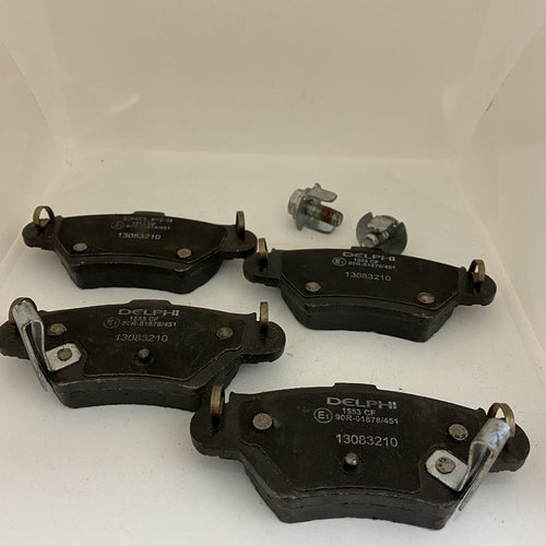 GENUINE DELPHI Rear Brake Pad Axle Set Inc Bolts LP1553