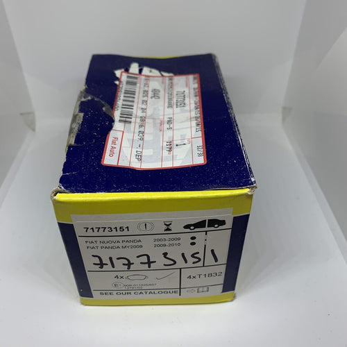 Fiat Panda Brake Pad Set Front 71773151