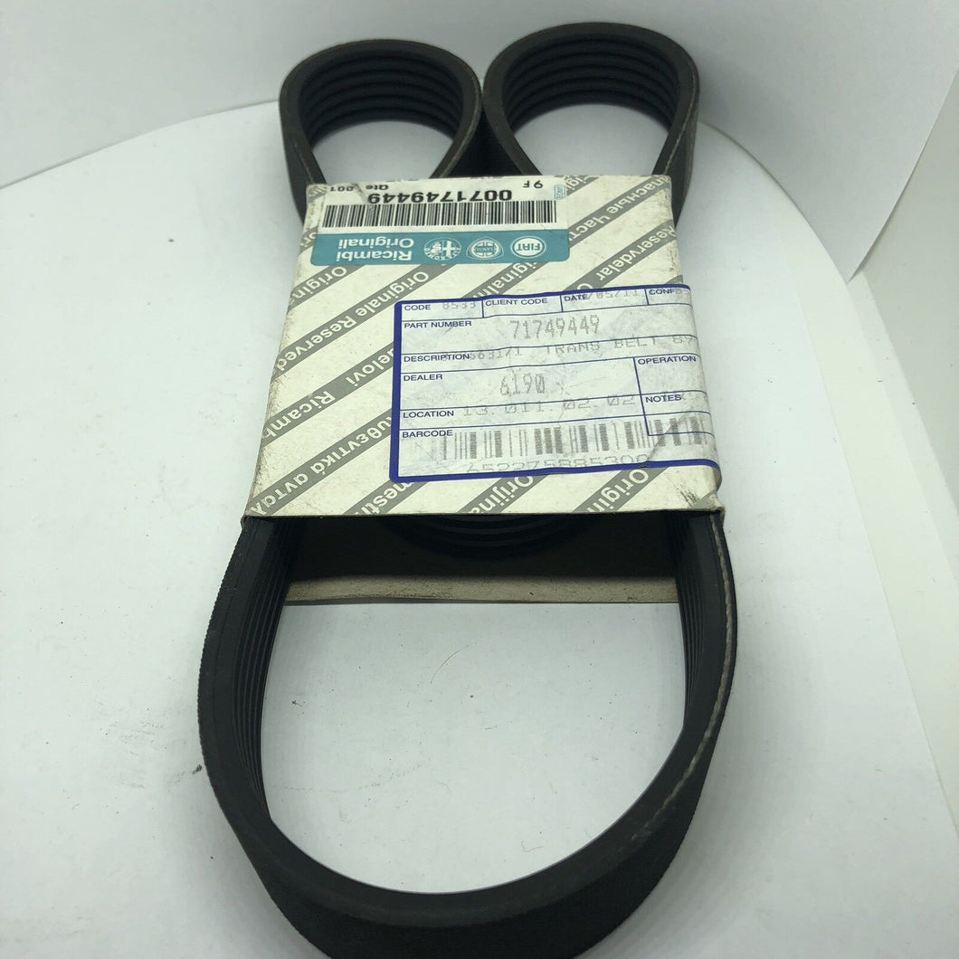 Genuine Fiat Alternator Belt Brand New 71749449