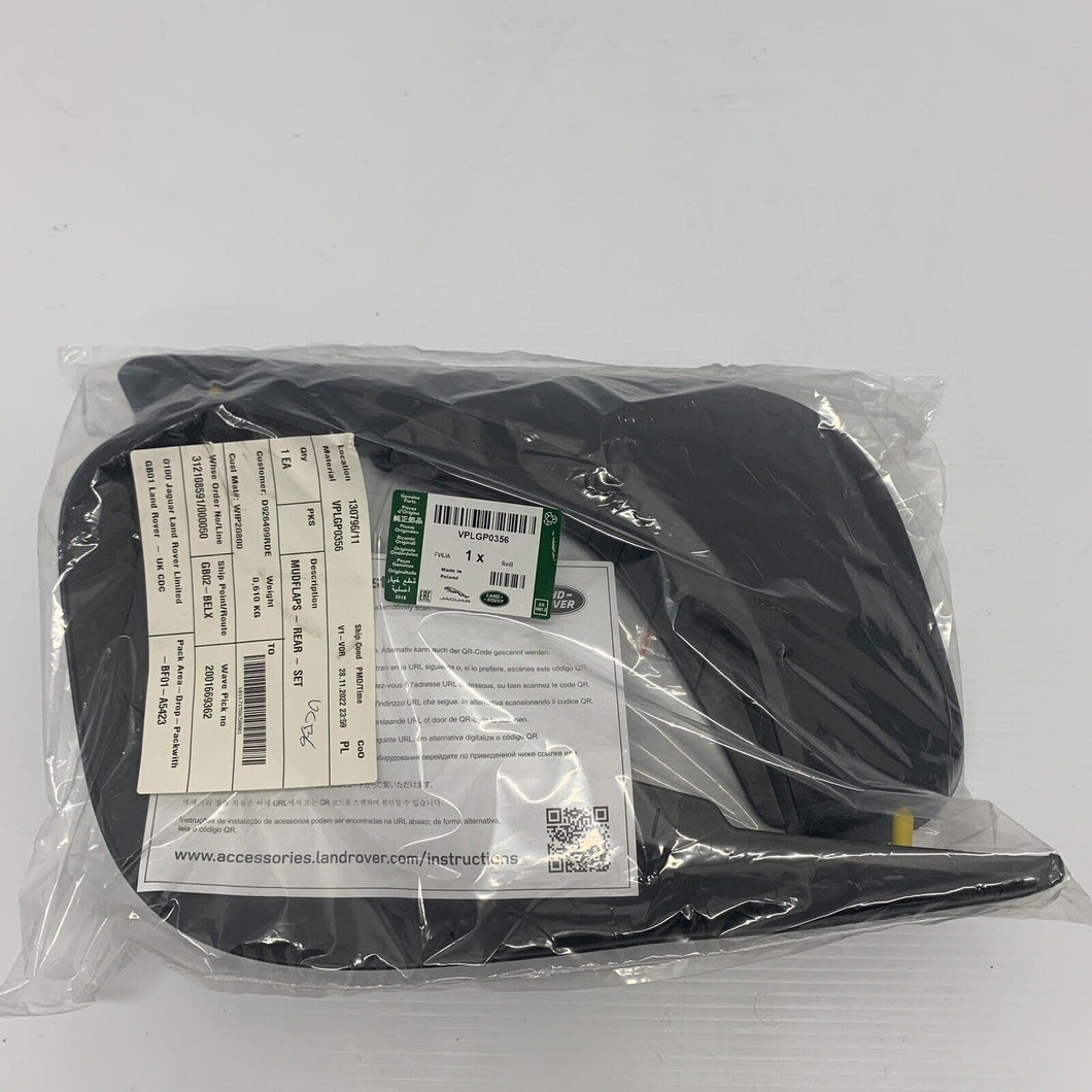 GENUINE FOR RANGE ROVER DYNAMIC 2018-2022  REAR MUD FLAPS GUARDS SET VPLGP0356
