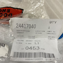 Load image into Gallery viewer, Genuine Vauxhall Inlet Manifold Gasket 24417040