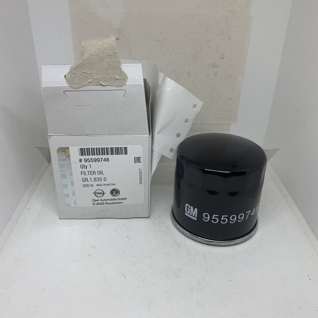 Geniune Vauxhall oil filter 95599746
