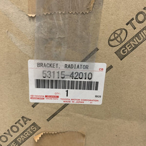 Genuine Toyota Rav4 2019-2024 Radiator Support Bracket 5311542010