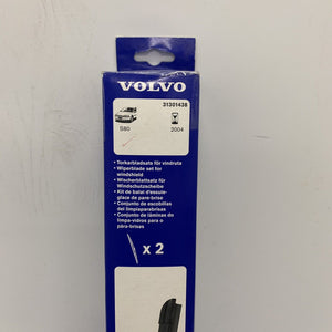 Genuine Volvo S80 31301438 WIPER BLADE KIT