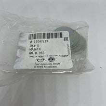 Load image into Gallery viewer, Genuine Vauxhall Various Models &amp; Usage washer 10.5 X 30 X 2.5 11047213 x5