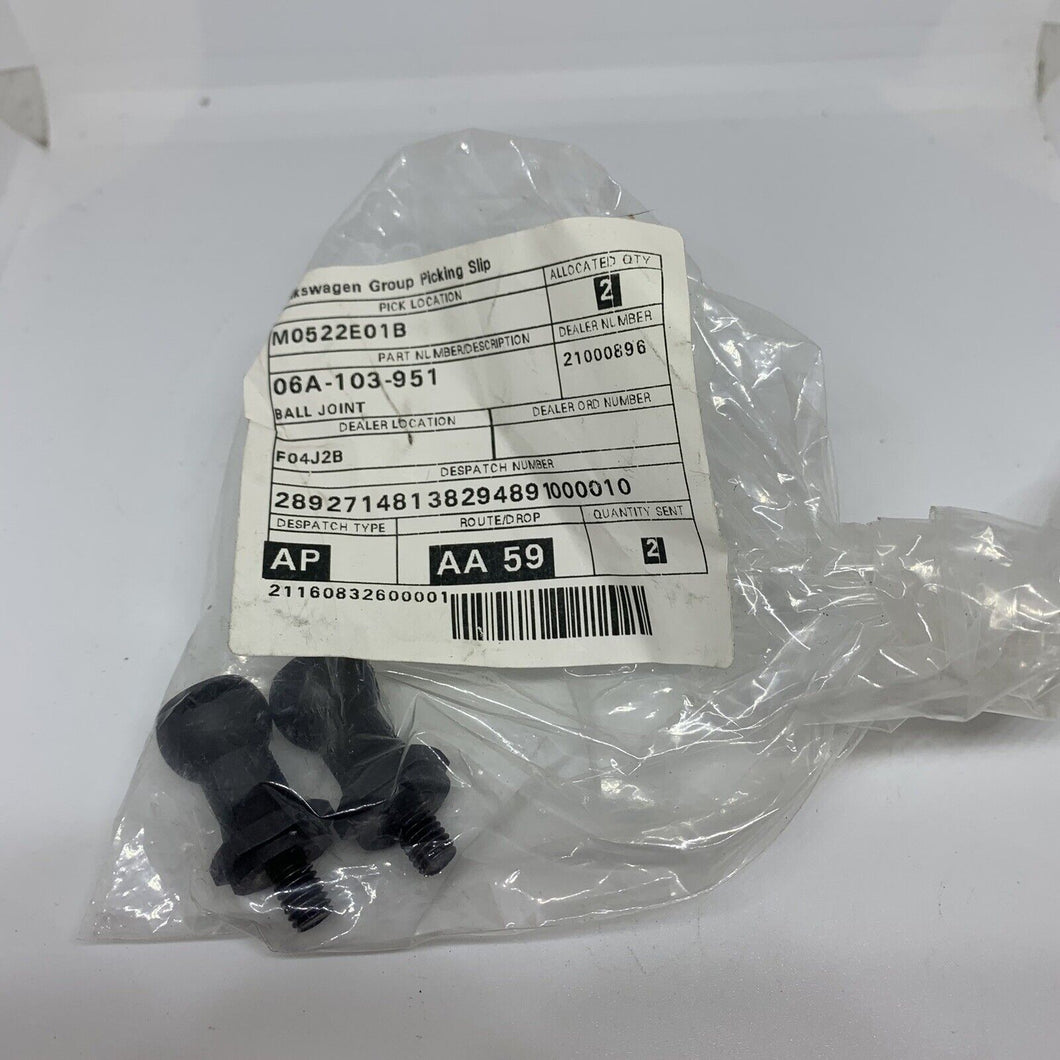 Audi A3 97-03 Single Socket ball head for Engine Cover x2  06A103951 New Genuine