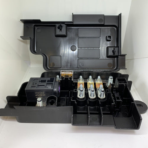 Audi Seat VW Main Fuse Socket Box With Battery Overload Protection Trip Switch