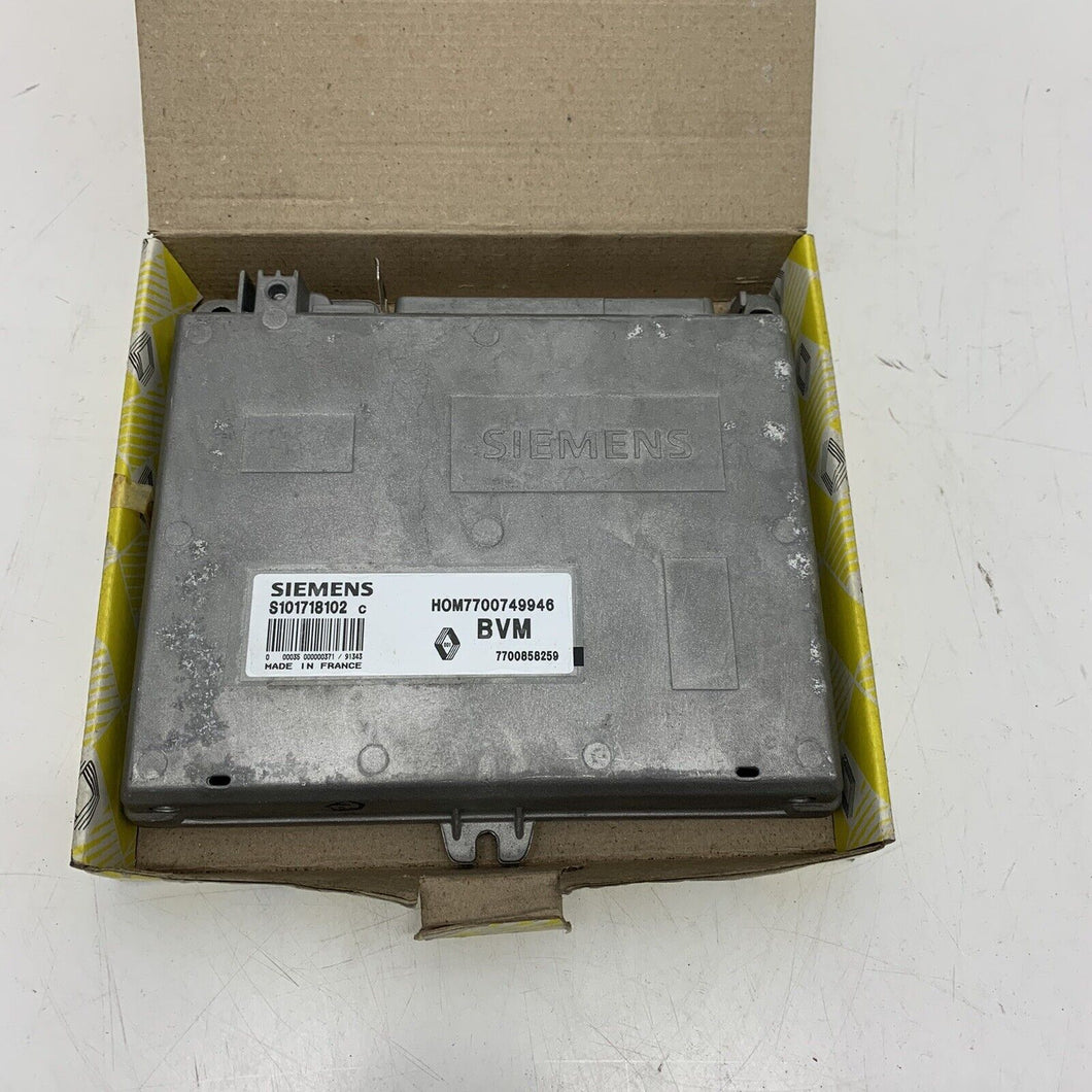 Genuine ECU - Renault Clio RN 1.4 E7J710 1992-97 S101718102 7700858259