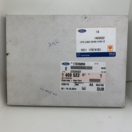 Ford Mondeo Turnier - Replacement Passenger Side NS Left Door Wing Mirror Glass