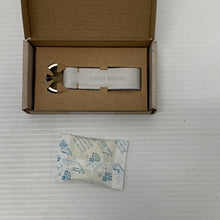 Load image into Gallery viewer, Genuine Land Rover Ivory Perforated Leather Loop Keyring 51LGKR468IVA