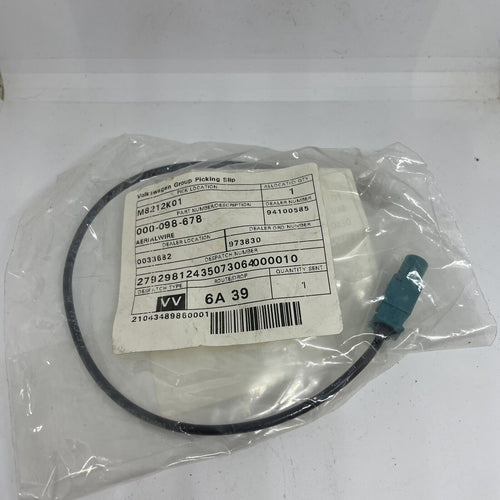 Genuine Audi Skoda Volkswagen Adapter Antenna Cable 000098678