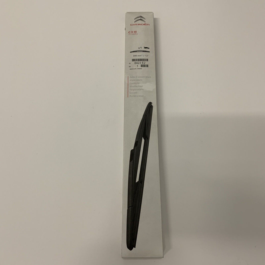 genuine Citroen c3iii 2009- wiper blade brand new 300mm 6423e2