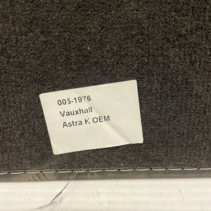 Genuine Vauxhall Astra K Tailored Floor Mats 0051976