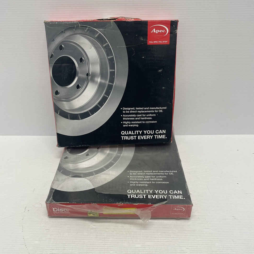 Apec Brake Discs Pair DSK2623