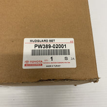 Load image into Gallery viewer, NEW GENUINE 2019-ONWARDS TOYOTA COROLLA - FRONT &amp; REAR MUDFLAP SET PW38902001