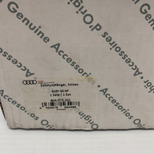 Load image into Gallery viewer, Genuine Audi Q5 2017-on accessory mud flaps (rear) 80A075101