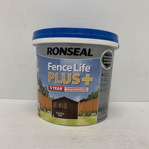 Fence Life Plus+ Country Oak 5 Litre RSLFLPPCO5L