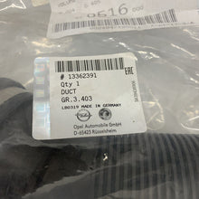 Load image into Gallery viewer, 2012 VAUXHALL ASTRA J AIRFLOW METER INTAKE PIPE 55561912 13362391