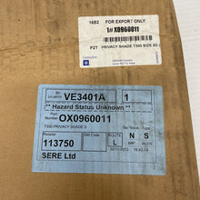 Load image into Gallery viewer, Genuine Chevrolet Aveo 5 Door 11- Sun Shades X0960011