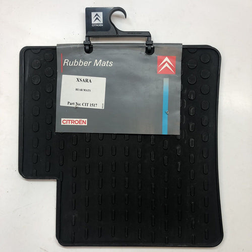 Genuine Citroen Xsara Rear Rubber Mat Set Brand New Cit1517