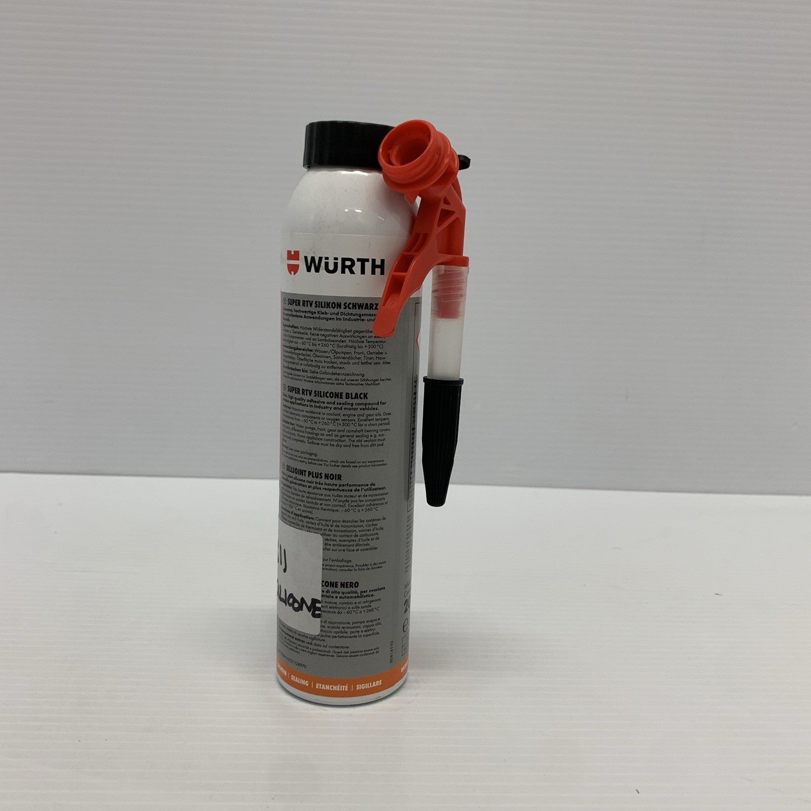 WURTH Super RTV Silicone Adhesive & Sealant Compound Black Colour 200m ...