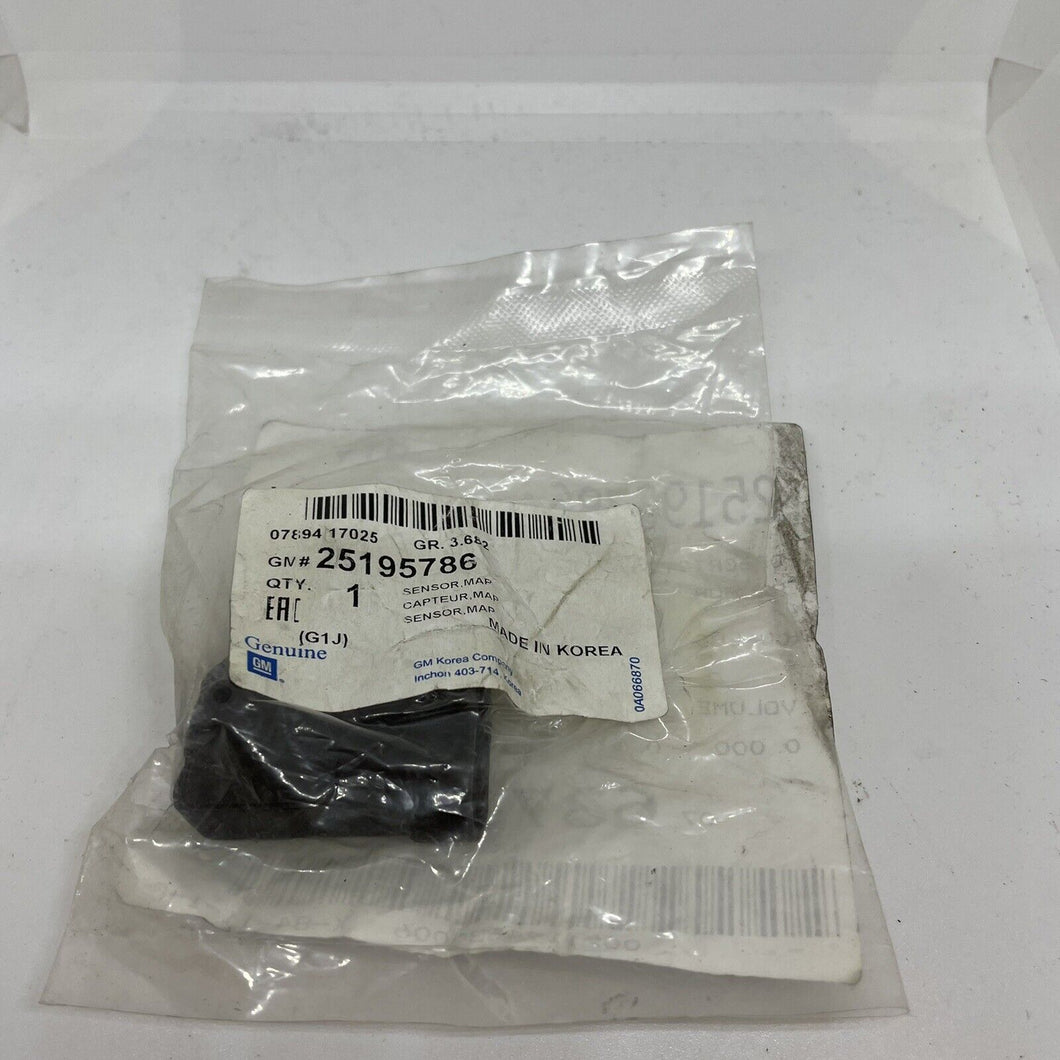 Genuine Chevrolet Map Sensor Air Intake Manifold Pressure Boost 25195786