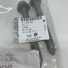 Load image into Gallery viewer, VAUXHALL SCREW - GENUINE NEW - 11570926 x2