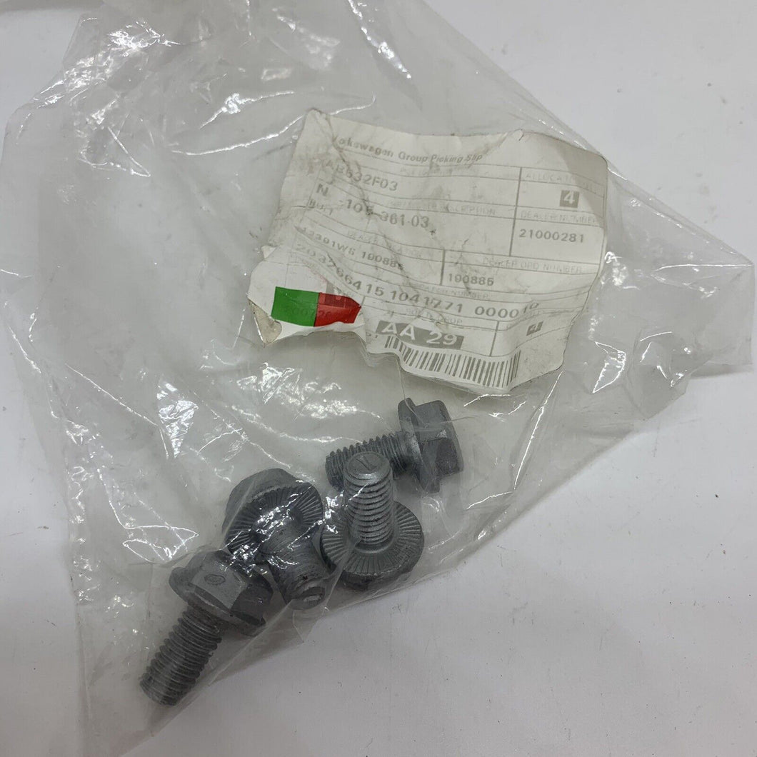 Genuine AUDI VW A6 Avant S6 Quattro Hex Collared Bolt M8X16 x4 pcs N10536103