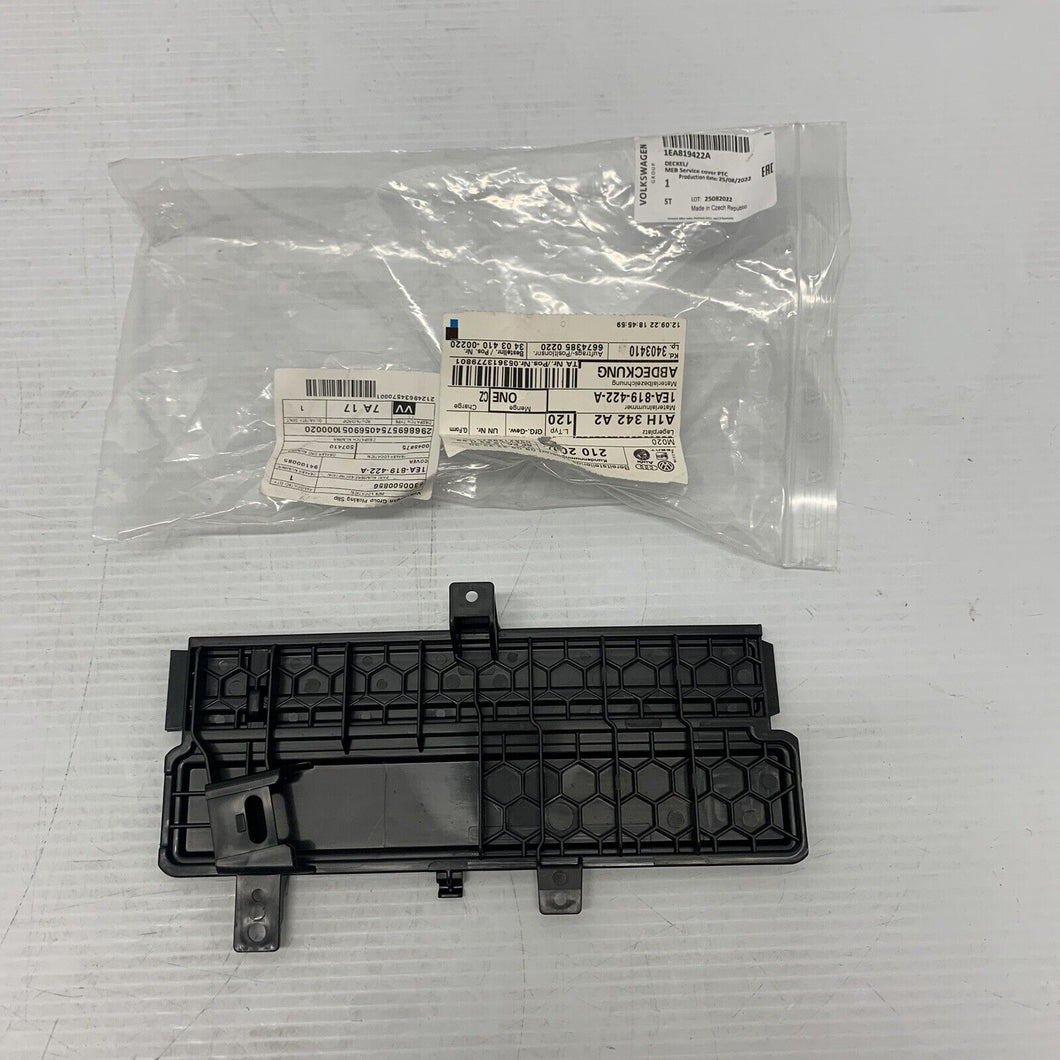 AUDI Q4 E-Tron Heater Core Access Cover 1EA819422A NEW GENUINE