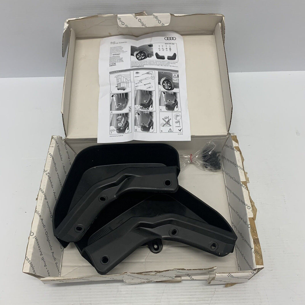 Genuine Audi Q3 2019-on accessory mud flaps set (rear) 83A075101